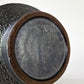KERAMAR - Vase en céramique noir décor aux médaillons