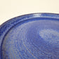 Antonio Lampecco - Large plat bleu en céramique
