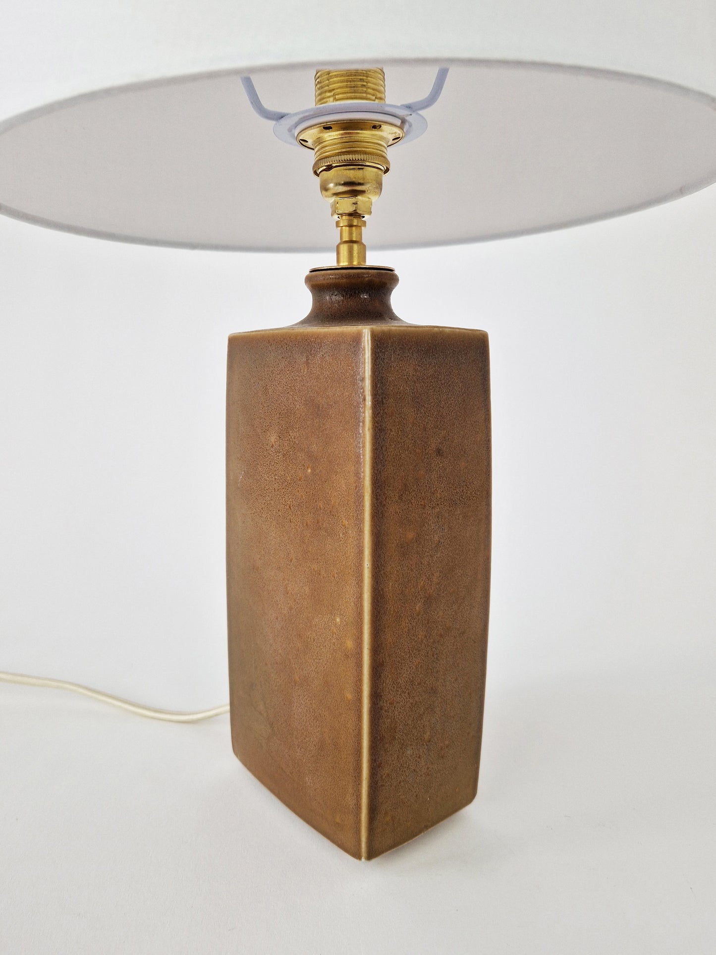 Anne Leclercq - Lampe géométrique en céramique