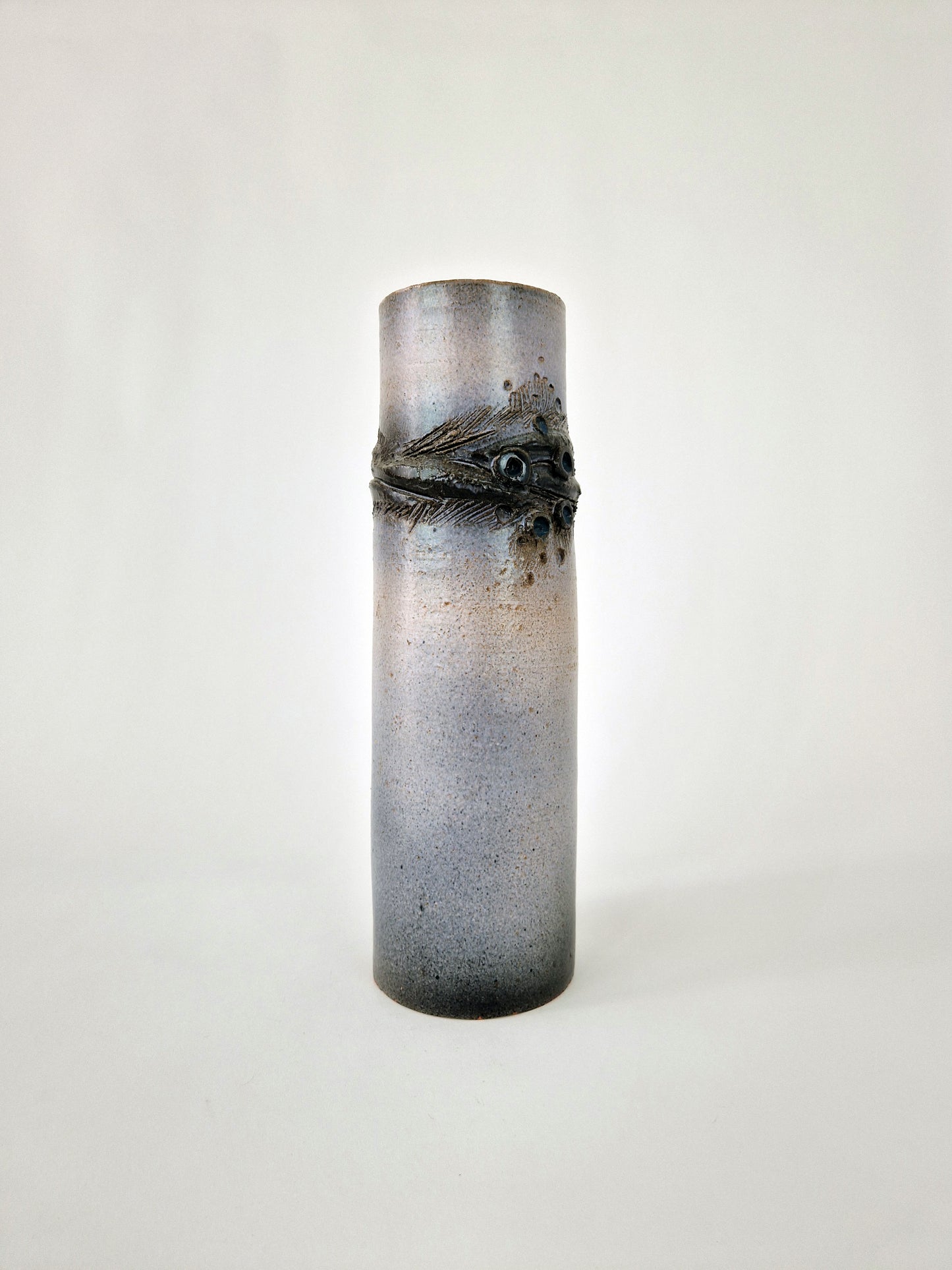 Elisabeth Vandeweghe - Vase rouleau en céramique