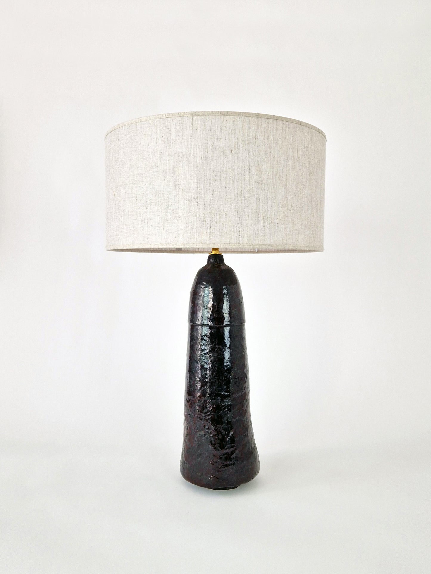 Christiane Casteels - Lampe en céramique de forme libre